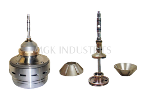 Complete Bowl Assembly & Inlet Pipe with paring disc